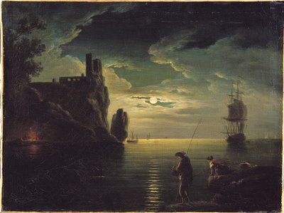 Paesaggio Marino Serale da Claude Joseph Vernet